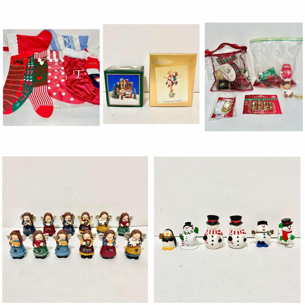 Christmas Winter Season Decor Bundle (20+ items)